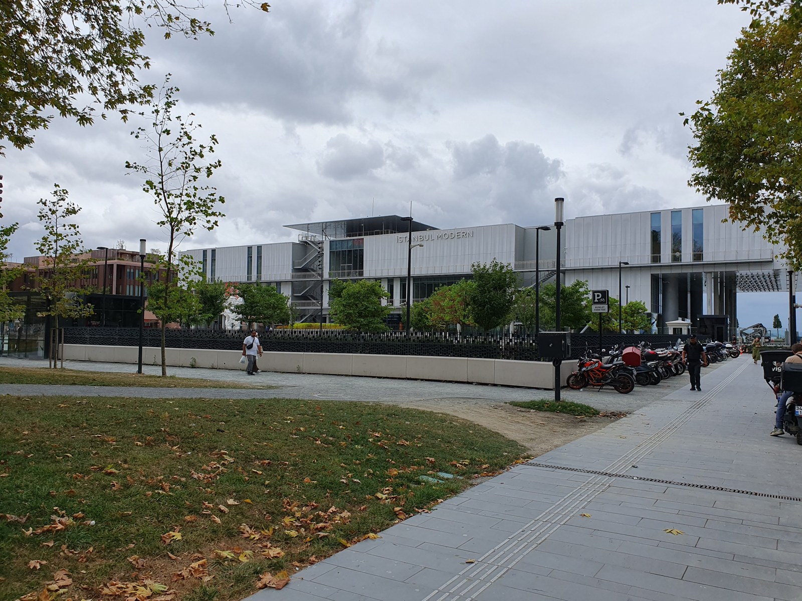 Istanbul Modern’s Karaköy building, photographed in August 2023.